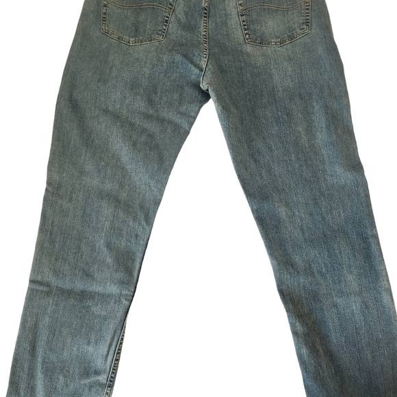 LEE Men's Regular Fit Medium Wash Denim Blue Jeans Size 36x34 - Picture 7 of 16